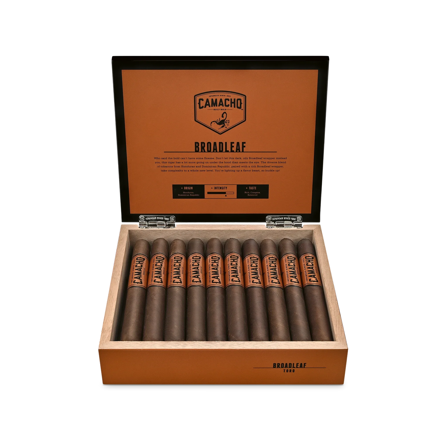 CAMACHO BROADLEAF TORO 6 X 50