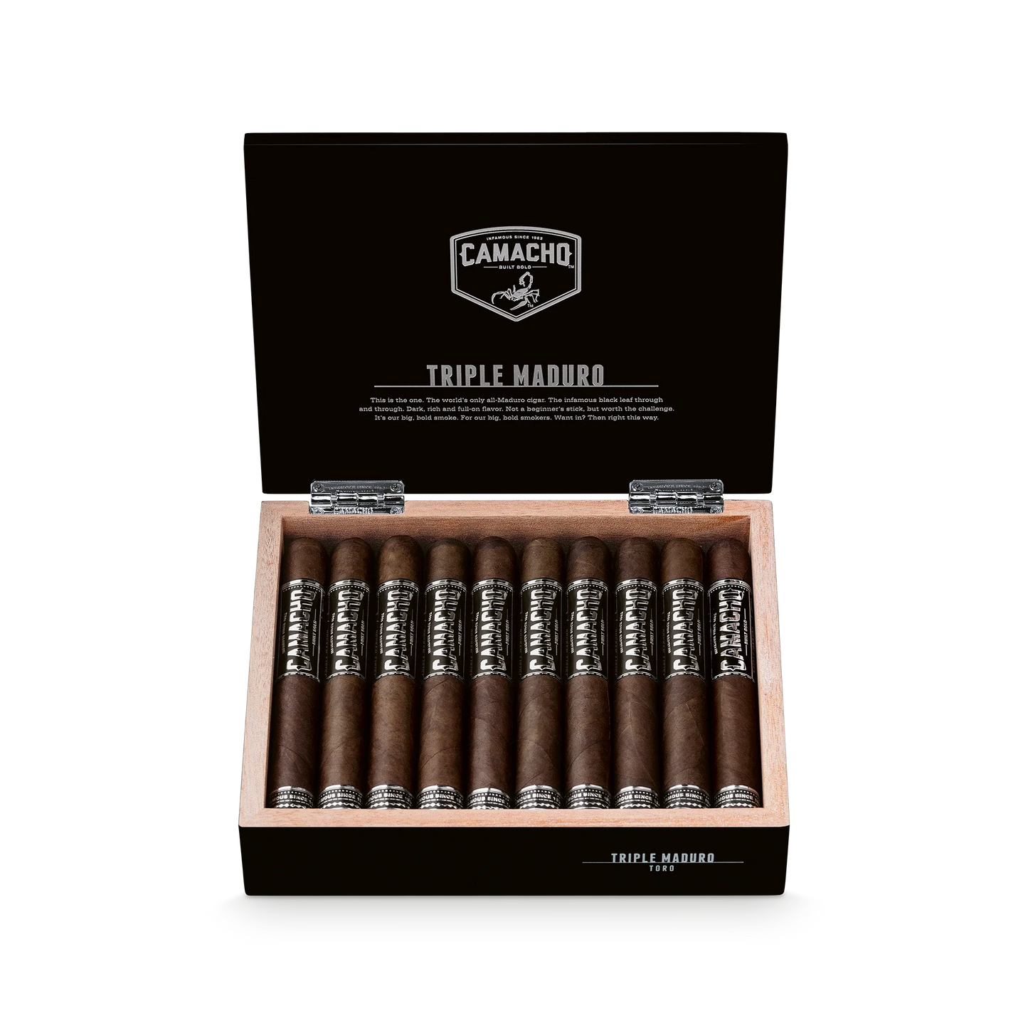 CAMACHO TRIPLE MADURO TORO 6 X 50