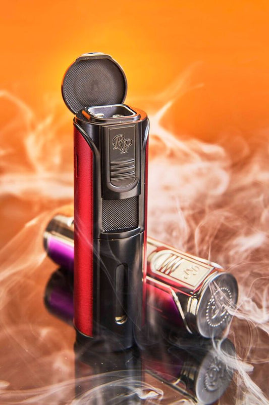 ROCKY PATEL ENVOY COLLECTION TORCH BLACK & RED