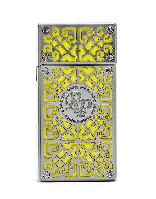 ROCKY PATEL BURN COLLECTION TORCH HUNTER GREEN WITH CHROME PLATES